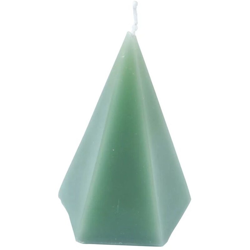 Διακοσμητικό Κερί Spitishop L-c Arty Celadon 6bdc047vm 7.4x7.4x12cm -Πράσινο