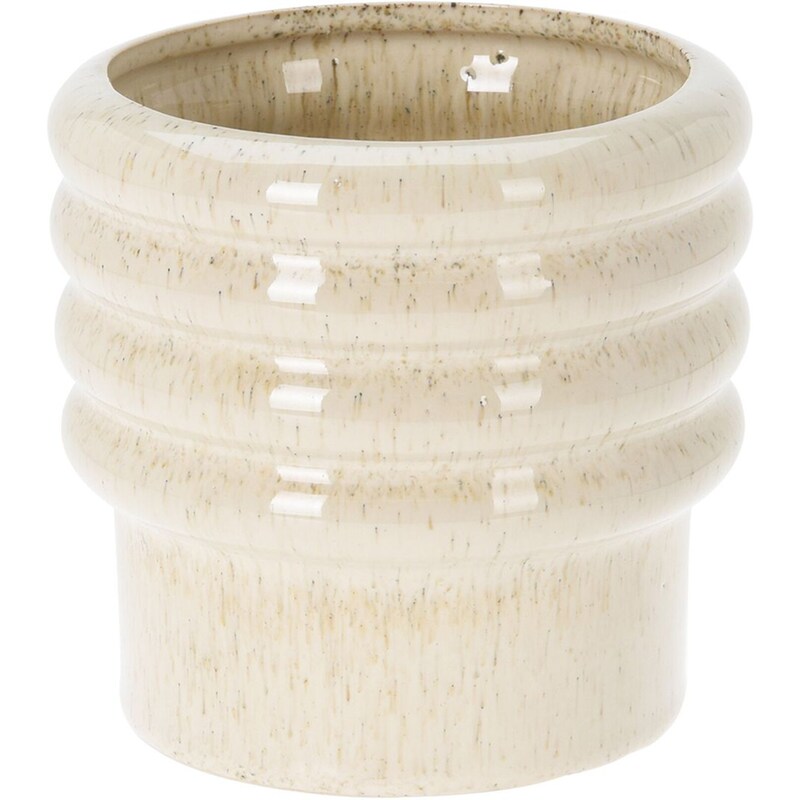 SPITISHOP Κασπώ Κ-Μ 095753240 Spitishop από Πορσελάνη φ14x13 cm - Εκρού/Μπεζ