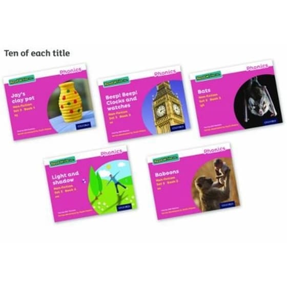 Read Write Inc. Phonics: Pink Set 3 Non-fiction books (Pack of 50) image 0