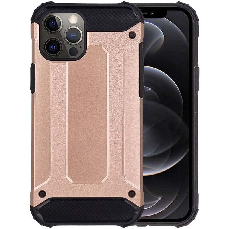 Θήκη Apple iPhone 12 Pro Max - Sonique Heavy Armor - Ροζ Χρυσό