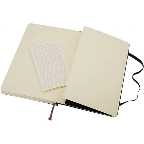 Σημειωματάριο Moleskine Μαύρο Large (1 Τεμάχιο) image 1