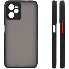 Θήκη Realme C35 - Sonique Color Button Bumper - Μαύρο