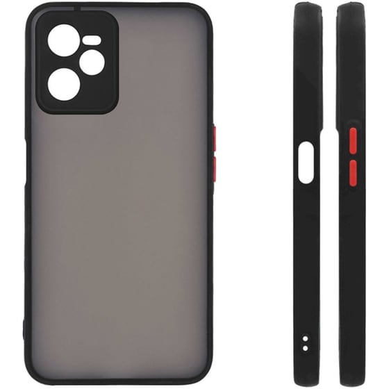 Θήκη Realme C35 - Sonique Color Button Bumper - Μαύρο image 0