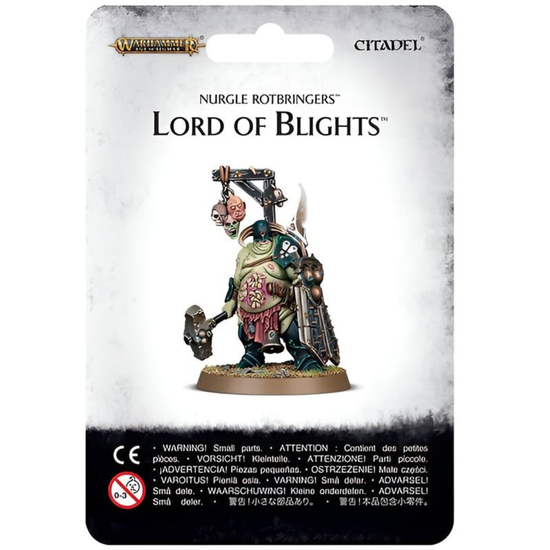 GAMES WORKSHOP Maggotkin Of Nurgle: Lord Of Blights Warhammer: Age of Sigmar GAMES WORKSHOP