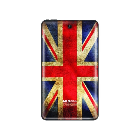 MLS iQTab Designs Tablet 8" 8GB Vintage British Flag image 2