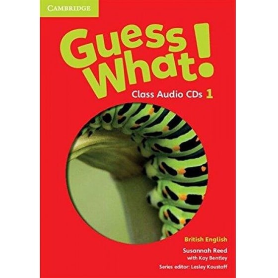 Guess What! Level 1 Class Audio CDs (3) British English image 0