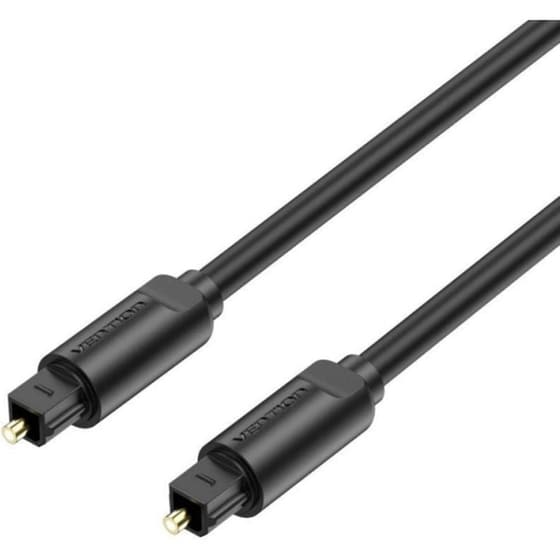 VENTION Optical Fiber Audio Cable 1m Μαύρο image 0