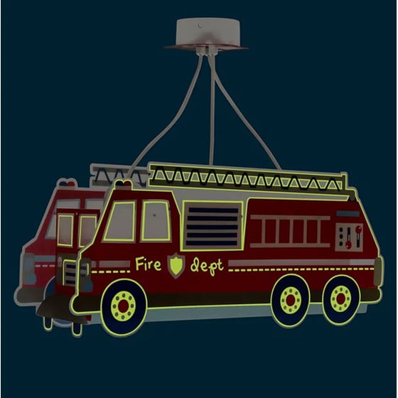 Παιδικό Φωτιστικό Οροφής Ango Firetruck 60610 image 4
