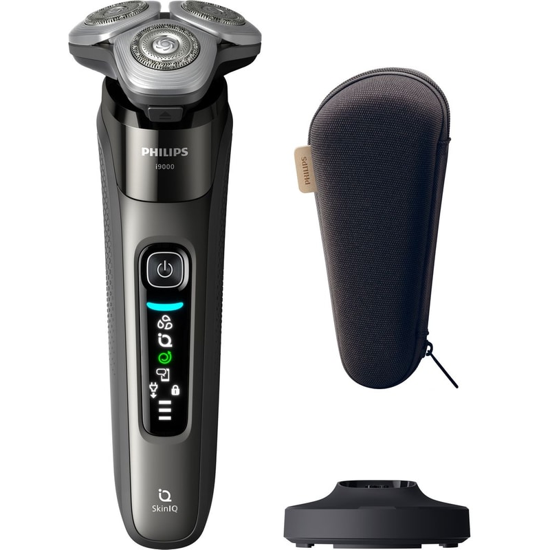 PHILIPS i9000 X9002/10 Ξυριστική Μηχανή Επαναφορτιζόμενη Μαύρο