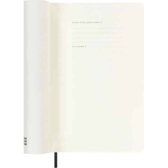 Ημερολόγιο Ημερήσιο Moleskine 2025-2026 18Μ Moleskine Large Black Soft image 3