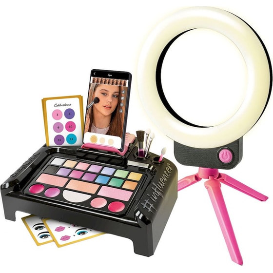 Clementoni Crazy Chic Make Up Studio Παιδικό Σετ Μακιγιάζ Παλέτα image 2