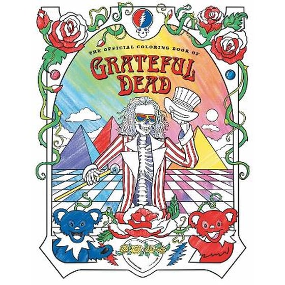 The Official Coloring Book of Grateful Dead image 0
