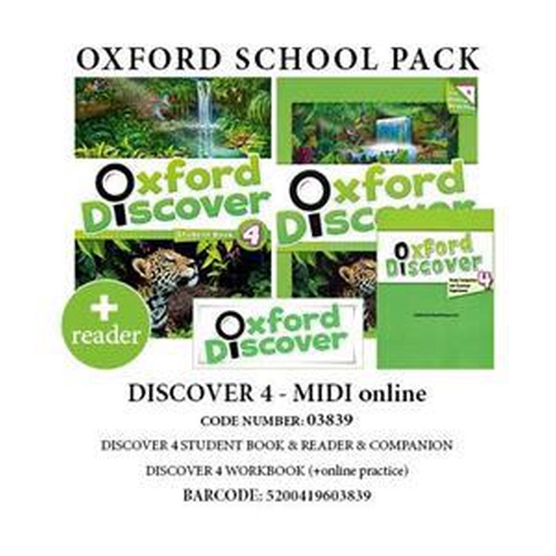 Discover 4 Midi Online Pack -03839