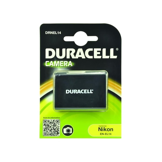 Συμβατή Camera Battery Duracell 7.4v 1150mah  Κατάλληλο Για: Nikon En-el14 image 0