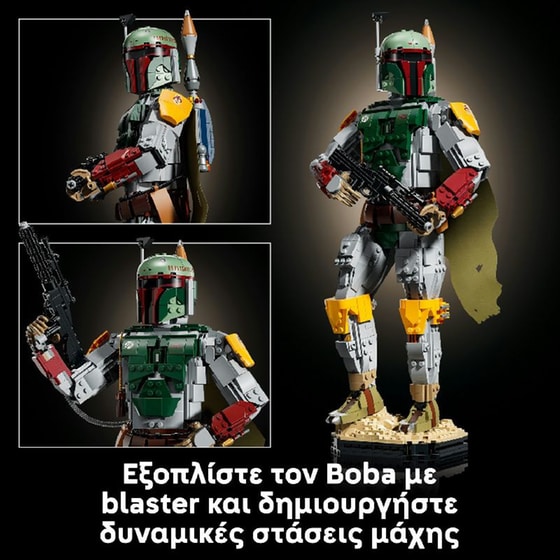 LEGO® Star Wars™ Boba Fett™ Collectible Building Set (75455) image 3