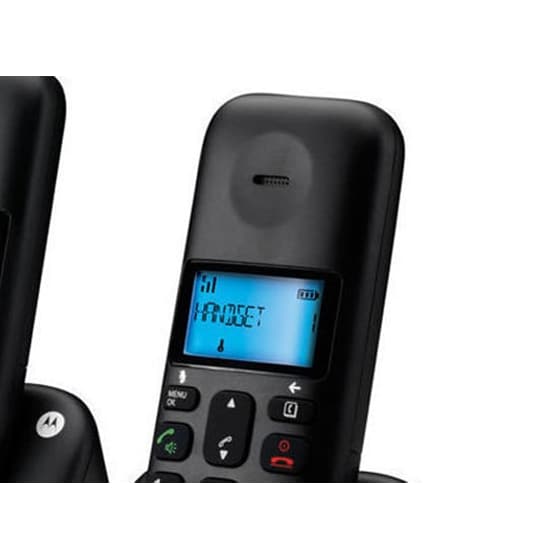 Ασύρματο Τηλέφωνο Motorola T302 Μαύρο image 1