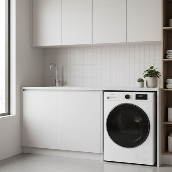 DAVOLINE DRWD 8002E 8kg με Αντλία Θερμότητας Λευκό Στεγνωτήριο Ρούχων image 4