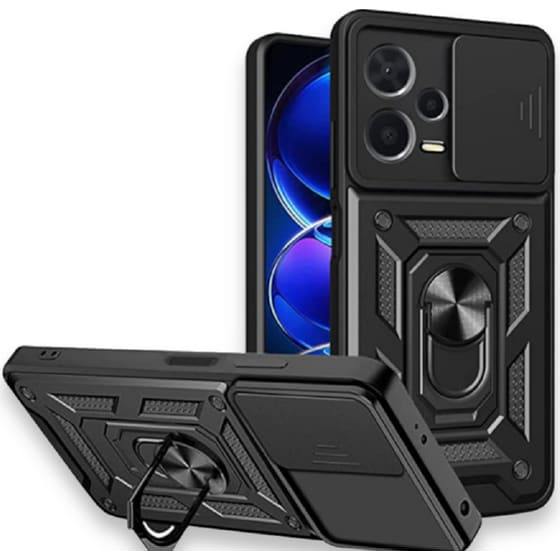 Θήκη Xiaomi  Redmi Note 12 Pro Plus - Bodycell Armor Slide - Black image 0