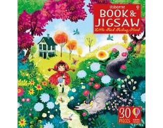 Usborne Book and Jigsaw Little Red Riding Hood image 0