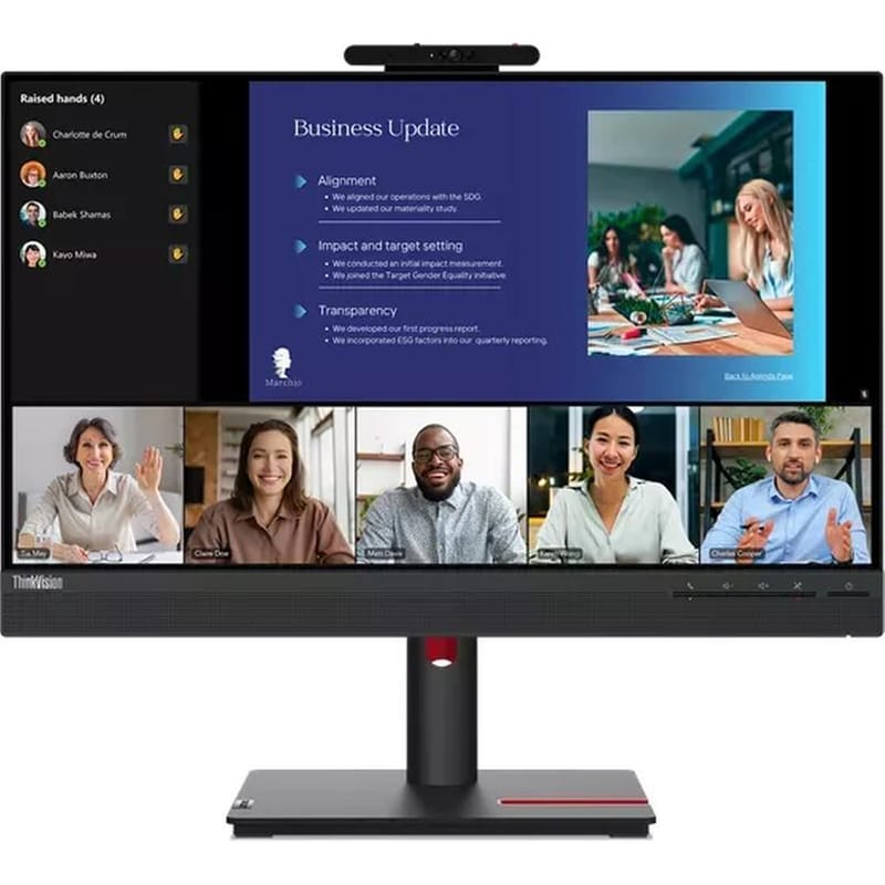 LENOVO Lenovo ThinkVision T24v-30 Monitor 23.8 FHD IPS Flat 75Hz 4ms