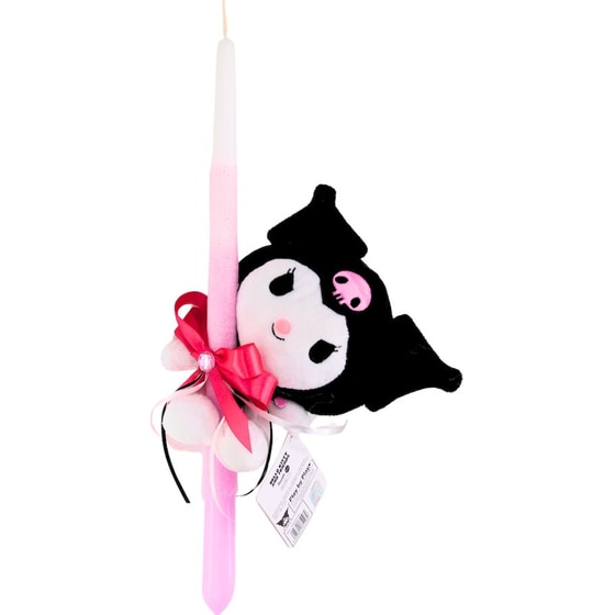 Λαμπάδα Hello Kitty & Friends Kuromi Λούτρινο - 20 cm image 0