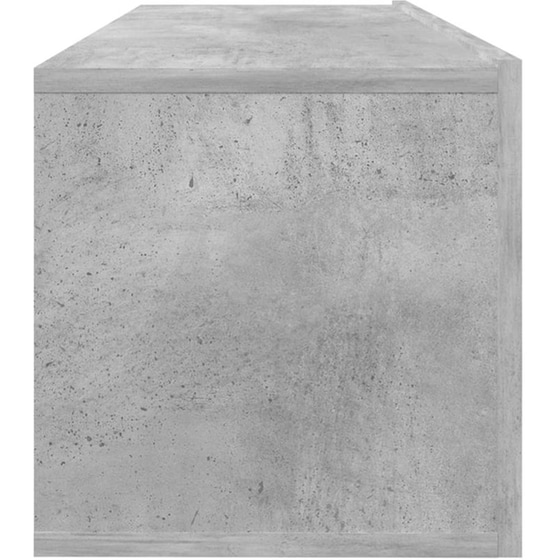 Έπιπλο Τηλεόρασης VidaXL από Μοριοσανίδα 100x30x30cm - Γκρι image 4