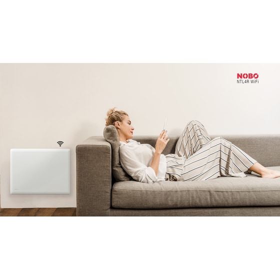 NOBO NTL4R 1500W με Wi-Fi Θερμοπομπός Δαπέδου/Τοίχου image 5