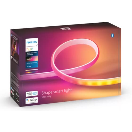 Philips Hue White and Color Ambiance Gradient Lightstrip 2m image 6