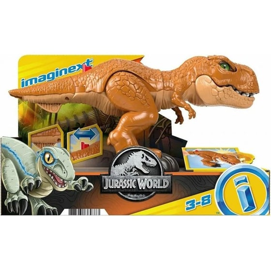 Imaginext - Jurassic World 3 Δεινόσαυρος T-rex image 0