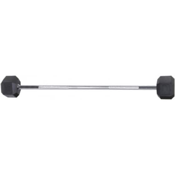 Μπάρα Ενδυνάμωσης με Fixed Βάρος Amila 117 cm 10 kg - Ασημί image 0