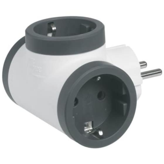 Πολύπριζο Legrand Surgearrest 3 Θέσεων 3680W - Λευκό image 2