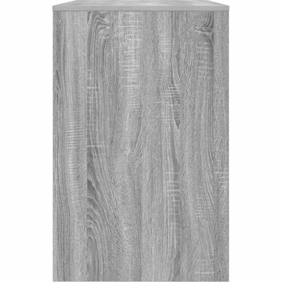 Γραφείο VidaXL με Συρτάρι και Αποθήκευση 100x50x78 cm - Γκρι Sonoma image 6