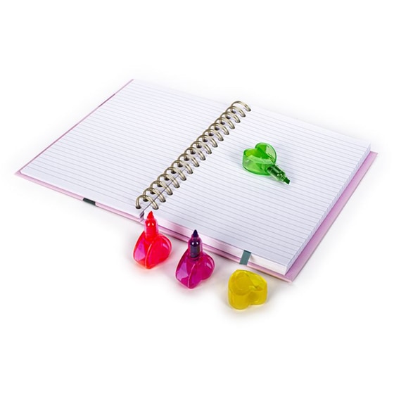 Σημειωματάριο Posh+Pop Flowers Με Αυτοκόλλητα & Υπογραμμιστές image 3