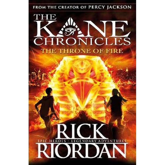 The Throne of Fire (The Kane Chronicles Book 2) image 0