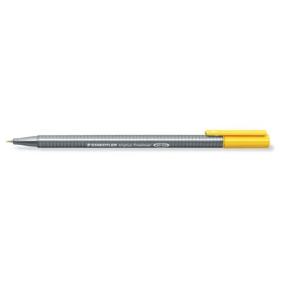 Μαρκαδόρος Γραφής Staedtler Fineliner Κίτρινο 0.3 mm image 0