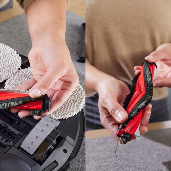 BOSCH SPOTLESS MAX CAM BCRDW3BX για Σκούπισμα και Σφουγγάρισμα Μαύρο Σκούπα Ρομπότ image 19