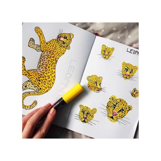 Μαρκαδόρος Ζωγραφικής Uni Posca PC-5M Πορτοκαλί image 1