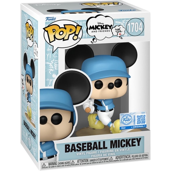 Funko Pop! Disney: Mickey and Friends - Baseball Mickey (Special Edition) #1704 image 1