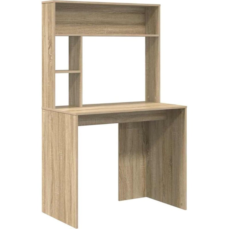 Γραφείο VidaXL από Επεξεργασμένο Ξύλο 91x50x149 cm - Sonoma Δρυς