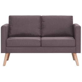 Διθέσιος Καναπές VidaXL 116x70cm - Taupe