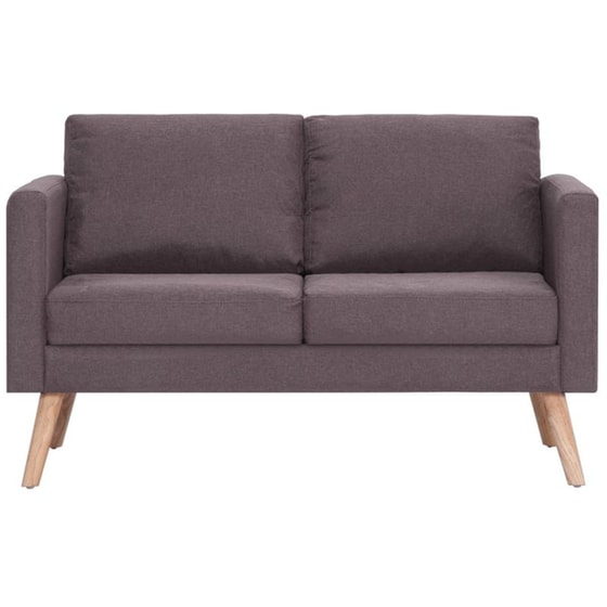 Διθέσιος Καναπές VidaXL 116x70cm - Taupe image 0
