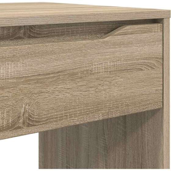 Γραφείο VidaXL με Συρτάρι και Αποθήκευση 100x50x78 cm - Sonoma Δρυς image 9