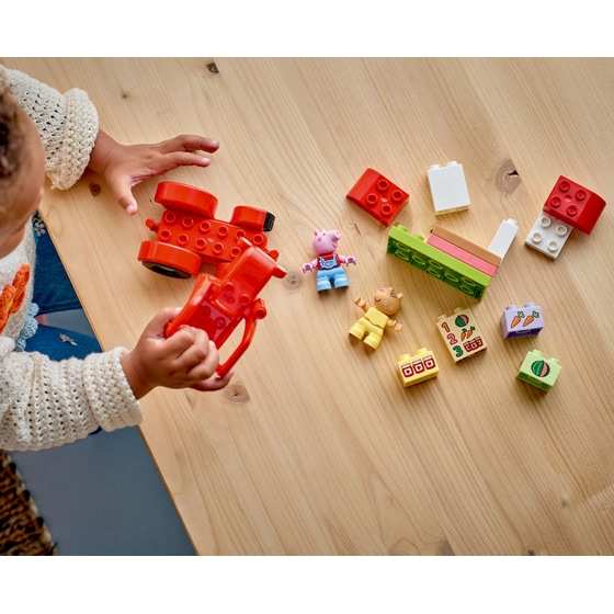 LEGO® DUPLO® Πέππα το Γουρουνάκι - Τρακτέρ και Αγορά (10468) image 2
