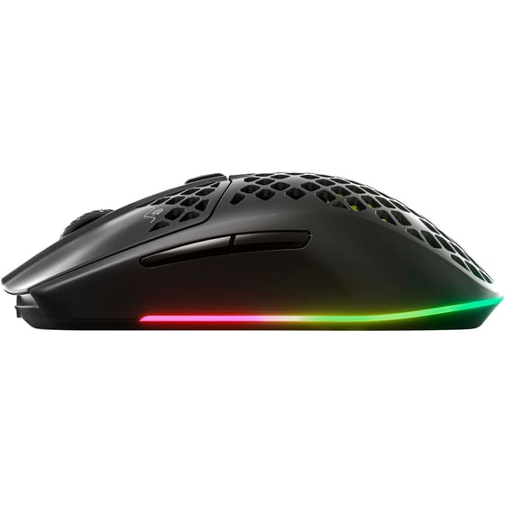 Steelseries Aerox 3 Wireless 2022 Edition Onyx RGB Gaming Ασύρματο Ποντίκι - Μαύρο image 3