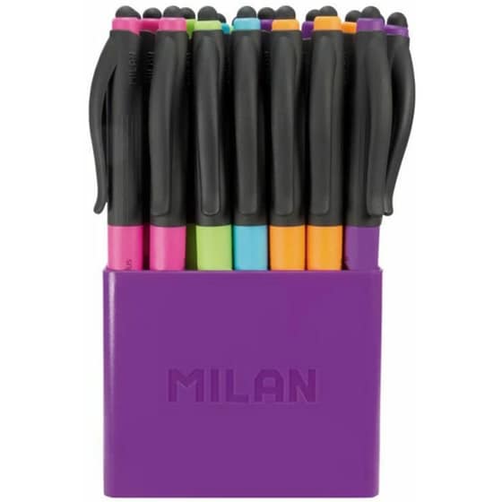 Στυλό Διαρκείας Milan Stylus Colours Milan 1.0 mm Μπλε image 1