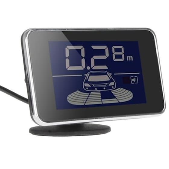 Αισθητήρες Παρκαρίσματος Με Ηχητική Ειδοποίηση, Μέτρηση Απόστασης Και Ψηφιακή Οθόνη Led image 1