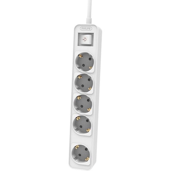 Philips CHP2154W 5 Θέσεων 1.5m - Λευκό image 0