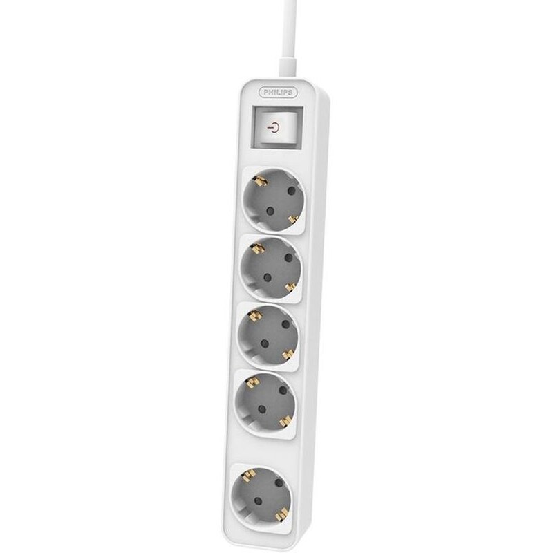 Philips CHP2154W 5 Θέσεων 1.5m - Λευκό