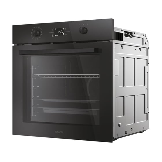 CANDY CA6NP5B3YTB 78 Lt  Μαύρο Εντοιχιζόμενος Φούρνος Άνω Πάγκου image 2