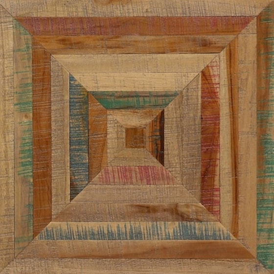 Τραπεζάκι Σαλονιού VidaXL από Μασίφ Ανακυκλωμένο Ξύλο Teak 49x40x60cm - Καφέ image 2